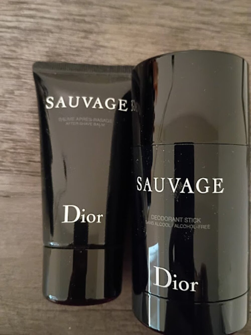 Dior Sauvage Men’s Grooming Duo - Deodorant Stick & After Shave Balm